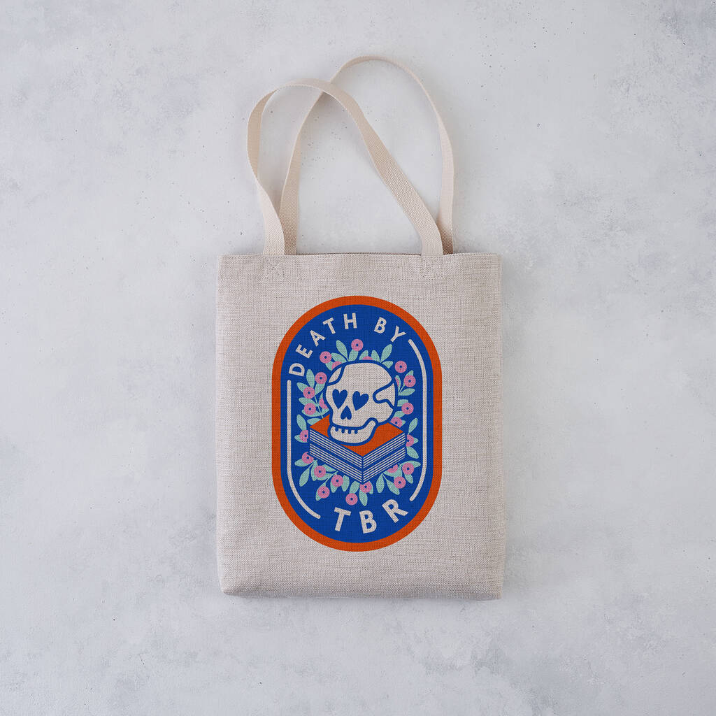 Death By TBR Tote Bag