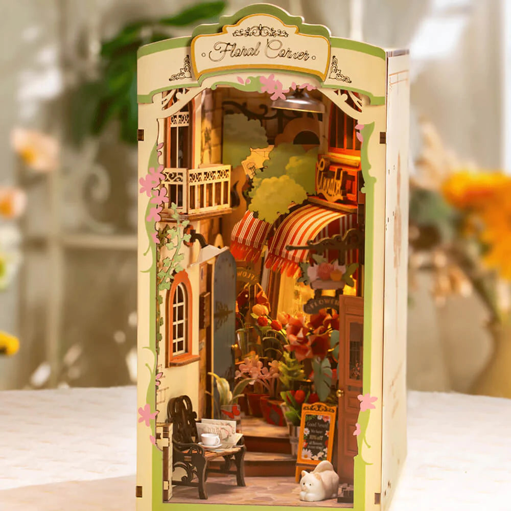 Floral corner shop Book Nook
