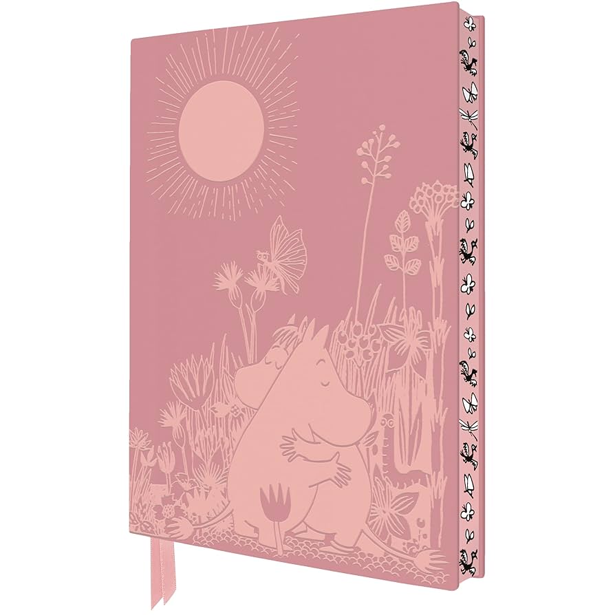 Moomin love foiled journal