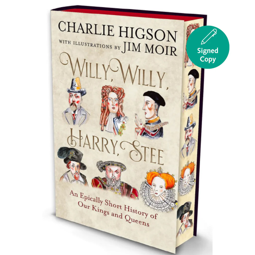 Willie, Willie, Harry, Stee by Charlie Higson independent bookshop edition