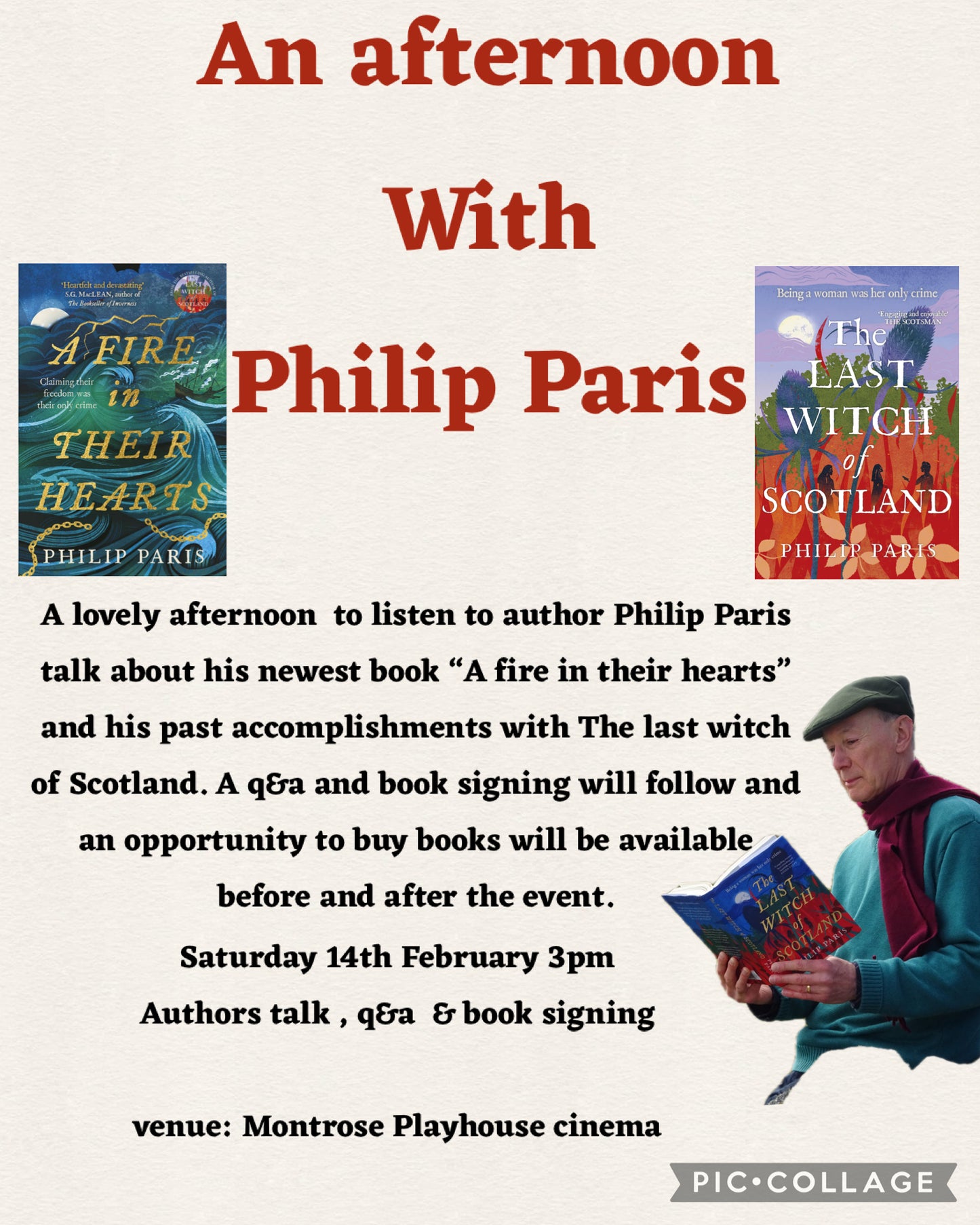 An afternoon with Philip Paris