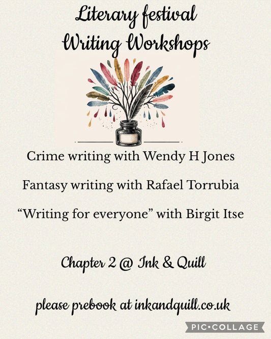 Literary festival writing workshops