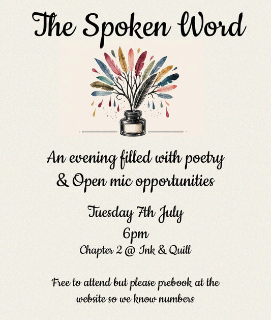 The spoken word - poetry evening