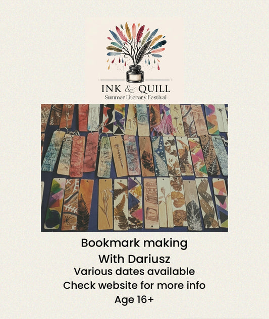 Bookmark Making with Dariusz