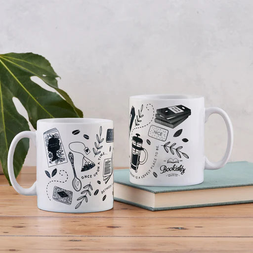 Book lovers favourite things mug