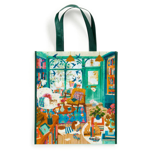 Bookshop afternoon reusable bag