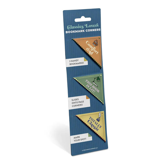 Knock knock bookmark corners - classics