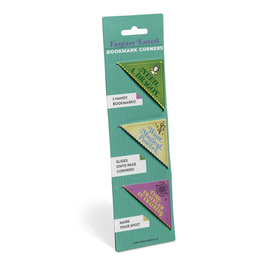 Knock knock bookmark corners - fantasy