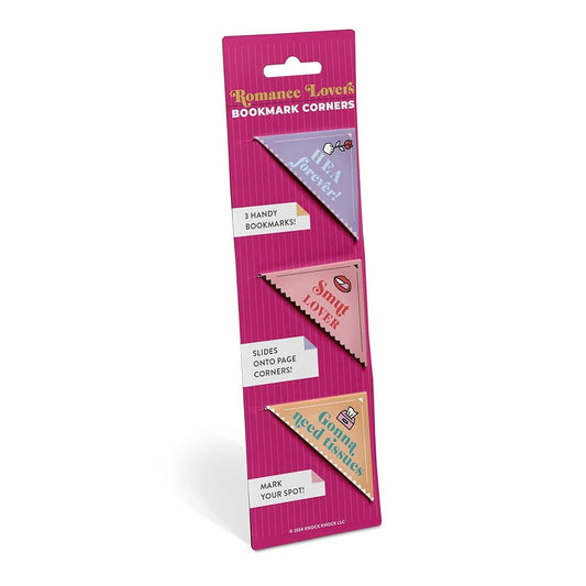 Knock knock bookmark corners - romance