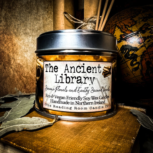 Ancient library scented candle